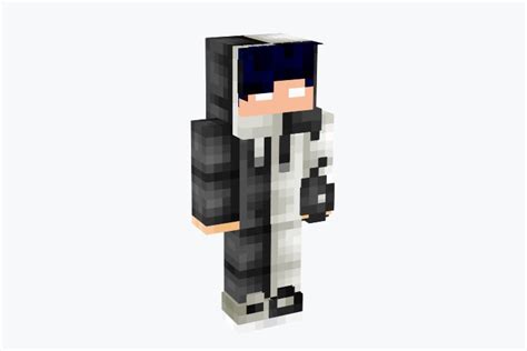 Best Black Colored Hoodie Skins For Minecraft Boys Girls Fandomspot