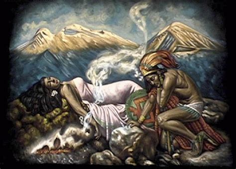 Popocatepetl And Iztaccihuatl A Tragic Romance Of Aztec Legend Corespirit Com