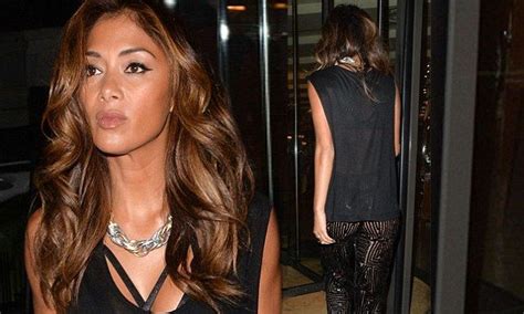 Nicole Scherzinger Dazzles In Revealing Sequined Trousers On Night Out