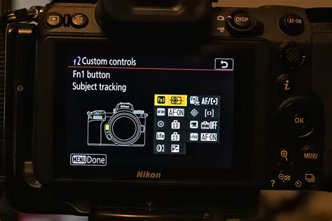Nikon Z6ii Focus Tracking