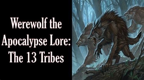 Werewolf The Apocalypse Tribes