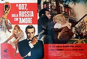 "A 007, DALLA RUSSIA CON AMORE" MOVIE POSTER - "FROM RUSSIA WITH LOVE ...