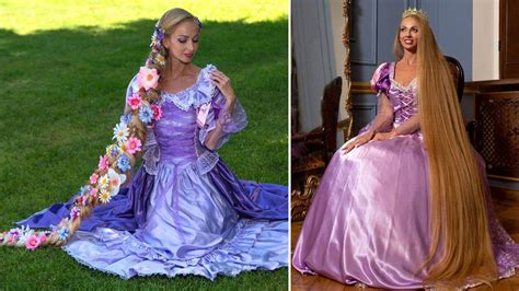 Real Life Rapunzel Shows Off Two Metre Long Hair In Incredible Disney Shoot Heart