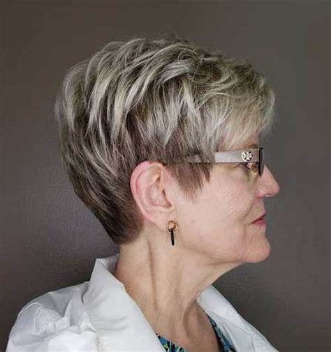 How do you style short white hair? Chic Short Haircuts for Women Over 50