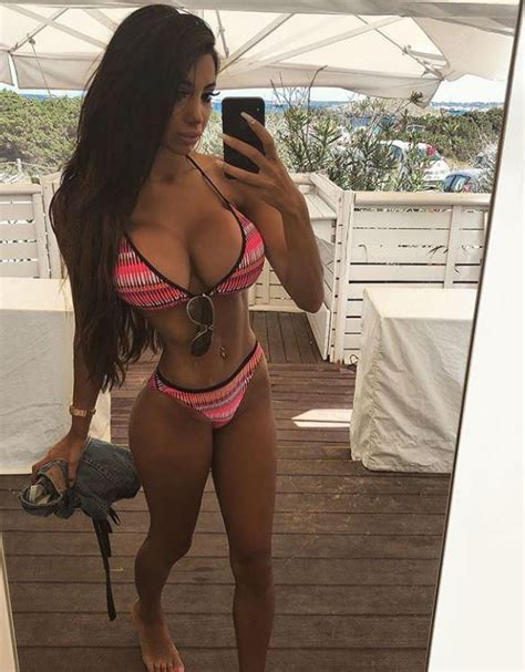 CHLOE KHAN SHOWS OFF HER SURGICALLY ENHANCED BOOBS AS SHE GUSHES ABOUT