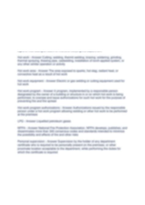 SOLUTION: Fdny g60 definitions 2023 - Studypool