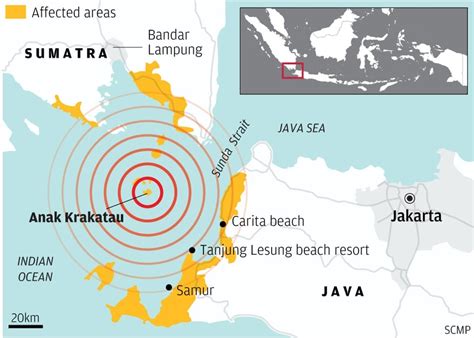 Before The Tsunami That Killed Hundreds Krakatoas Massive Eruption In