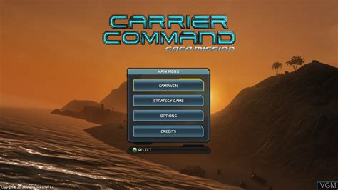 Carrier Command Gaea Mission For Microsoft Xbox 360 The Video Games
