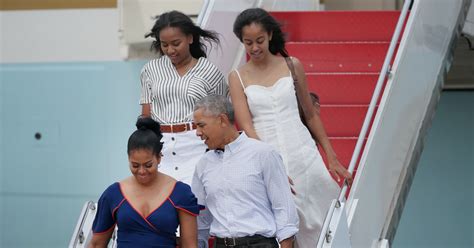 Barack And Michelle Obama Stepped Out To Attend Sashas High School
