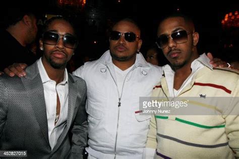 Omarion Chris Stokes And Marques Houston During Christopher Brian