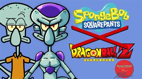 Squidward X Frieza Spongebob Cross Dbz Nickelodeon Drawing