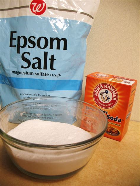 Sea Salt And Baking Soda In Water For Cellulite