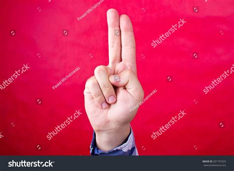 Two Fingers Together Shutterstock