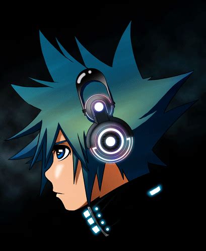 Fan Art Generic Shounen Hero With Cool Headphones