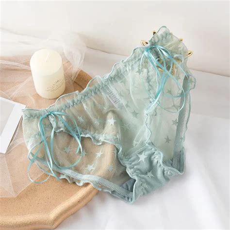 womens sexy underwear see through lingerie lace mesh briefs panties knickers 4 42 picclick