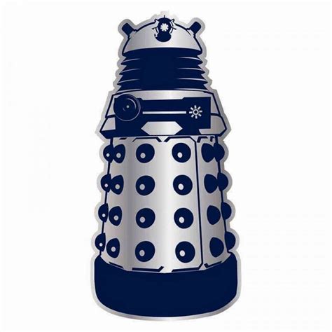 Doctor Dr Who Dalek Shaped Enamel Pin Badge Ebay