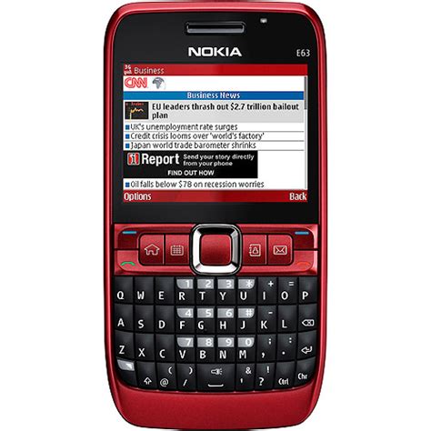 Gadget 003 Nokia E6 Qwerty 3g Business Mobile Phone
