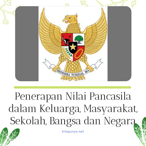 Penerapan Nilai Pancasila Dalam Keluarga Masyarakat Sekolah Bangsa