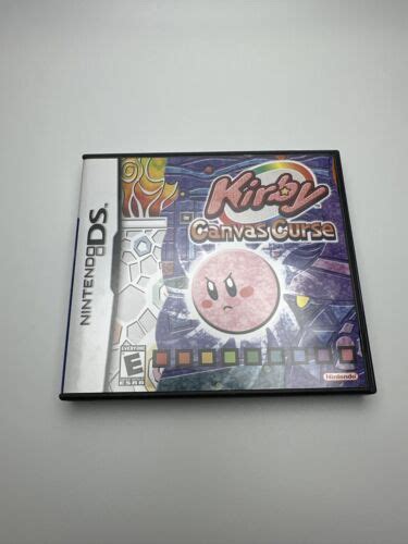 Kirby Canvas Curse Nintendo Ds 2005 Complete Cib W Manual