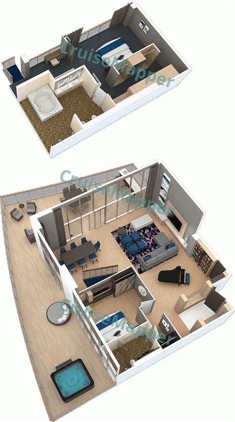 Royal Caribbean Owners Suite Floor Plan Floor Roma