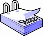 upcoming events clip art - Clip Art Library