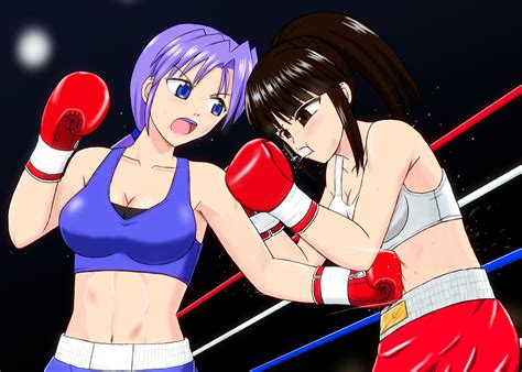 Anime Female Boxing On Female Boxing Deviantart