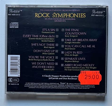 Rock Symphonies London Symphony Orchestra Kaufen Auf Ricardo