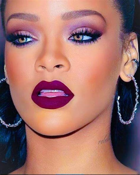 Ths Rihanna Update On Instagram 💜💜💜💜💜 In 2020 Makeup Beauty