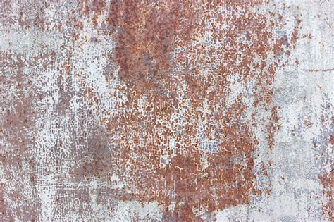 Premium Photo Cracked Painted Old Metal Texture Background Rusted