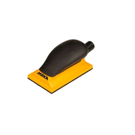 Mirka Premium Hand Sanding Block Yellow 70 X 125mm 70 X 198mm And 115 X