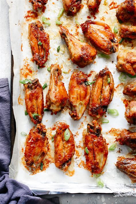 They turn out super crispy and not to mention a lot less calories. Baked Chicken Wings Recipe by Primavera Kitchen (Healthy & delicious)!