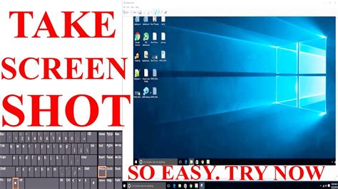 How To Take Screenshot In Windows 108 And 7 So Easy See On Video Try