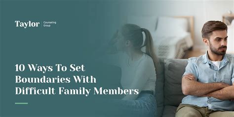 Ways To Set Boundaries With Family Members