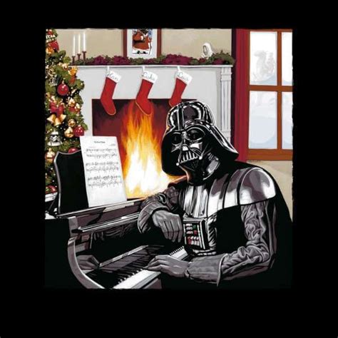 Star Wars Darth Vader Piano Player Womens Christmas Sweatshirt Black