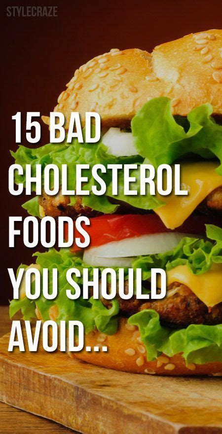 Eating well will help in lowering cholesterol. So, coming to high cholesterol, what are those foods you should be staying away from? Wh… | Bad ...