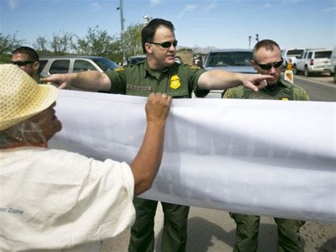 Arizona Residents Protest Border Patrol Checkpoints