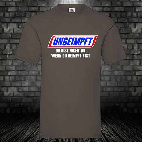 Ungeimpft Gesund Shirt Kult T Shirt Fun Spaß Spruch 100 Cotton S 5xl Ebay