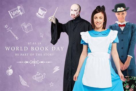 World Book Day Fancy Dress Costumes For Teachers World Book Day Characters World Book Day
