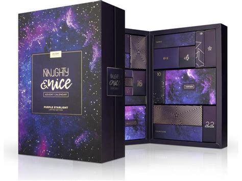The Naughty Nice Advent Calendar 2021 Purple Star Light Edition