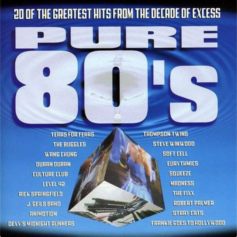 Various Artists Pure 80s Cd