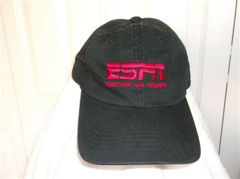 2 Two Vintage Espn Sports Caps 1 Sports Center 1 Espn Careers