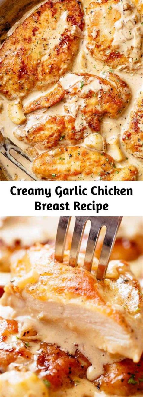 Easy Creamy Garlic Chicken Breast Recipe Page 2 Mom Secret Ingrediets