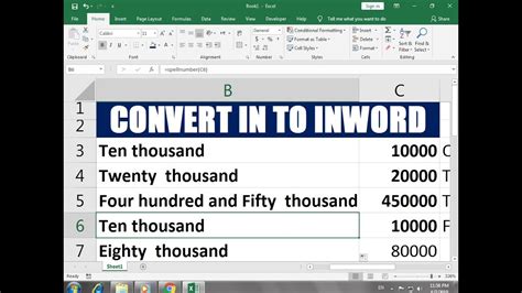 How To Convert Rupees Into Word Ms Excel Using Spell Number Hot