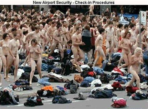 Airport Security Nude Naked Photo