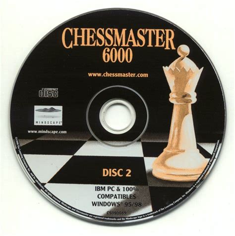 Chessmaster 6000 1998 Box Cover Art Mobygames