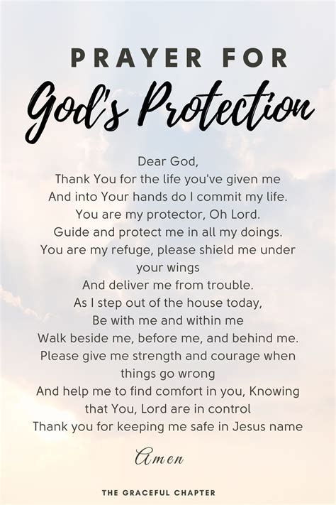 Pin On Prayer For Protection