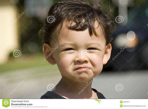Sad Baby Boy Stock Image Image Of Crying Cute Face 3621071