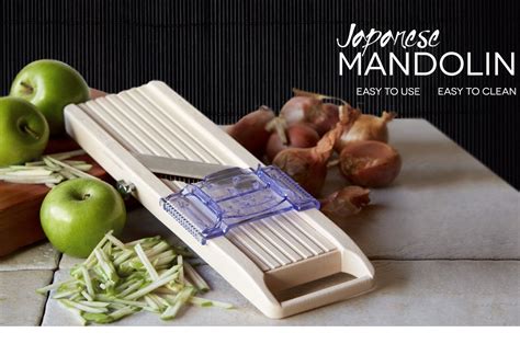 New Benriner Mandoline Garnish Slicer Japanese Mandoline Cutter