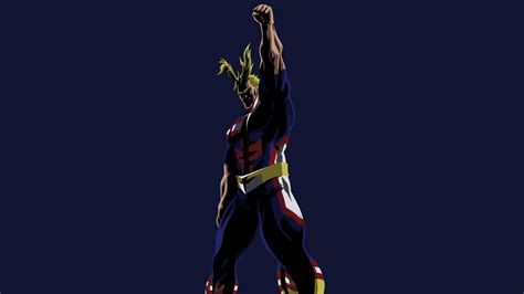 All Might Wallpaper By Damionmauville On Deviantart