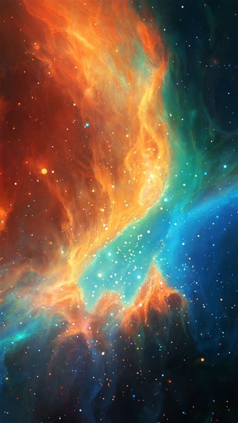 Colorful Space Galaxy Nebula Iphone Wallpaper Iphone Wallpapers